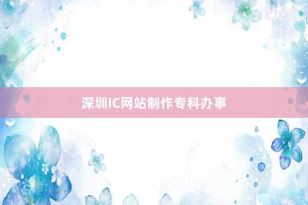 深圳IC网站制作专科办事